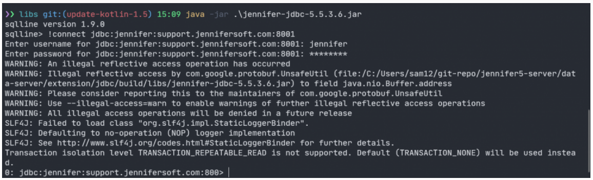 arsitektur server jennifer API